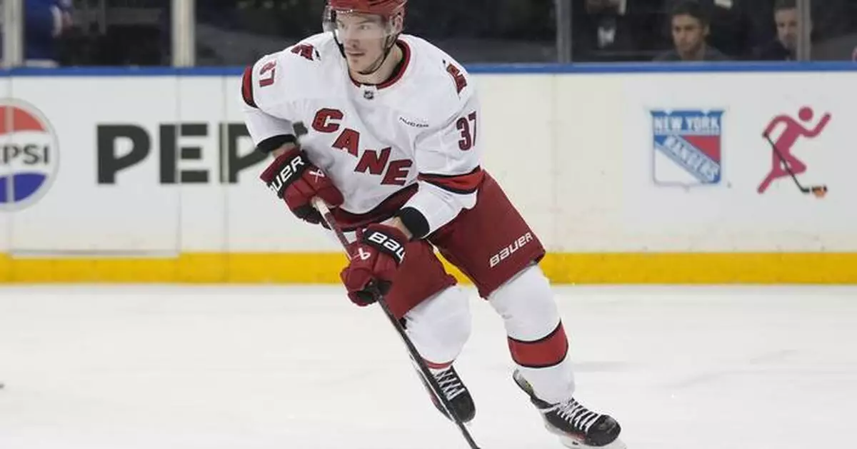 Svechnikov scores twice as Hurricanes defeat Rangers 4-0