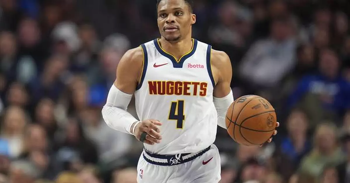 Westbrook and Jokic help Nuggets erase double-digit deficit in 112-101 win over Mavericks