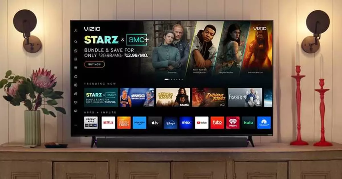 VIZIO Launches App Bundle With a Special STARZ and AMC+ Offer