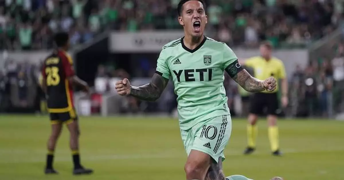 Sebastián Driussi rejoining Argentine soccer club River Plate after four years with Austin