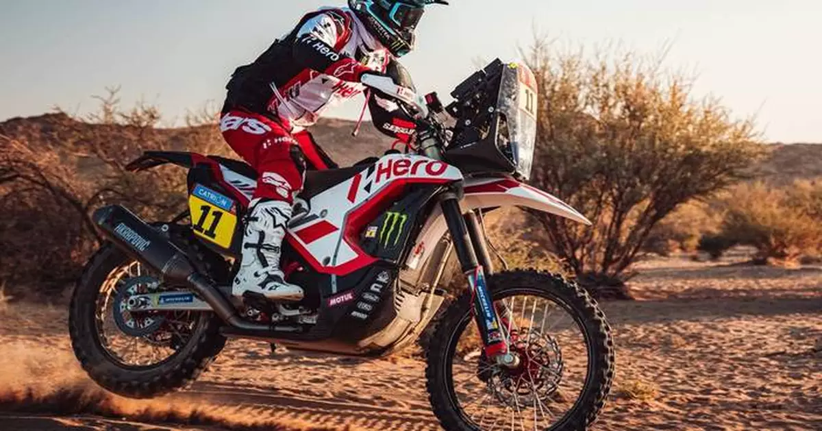 Hero MotoSports Team Rally Successfully Completes Stage 2 at Dakar 2025