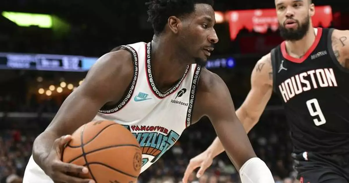 Bane scores 24 points, Jackson hits go-ahead free throws as Grizzlies beat Rockets 120-119