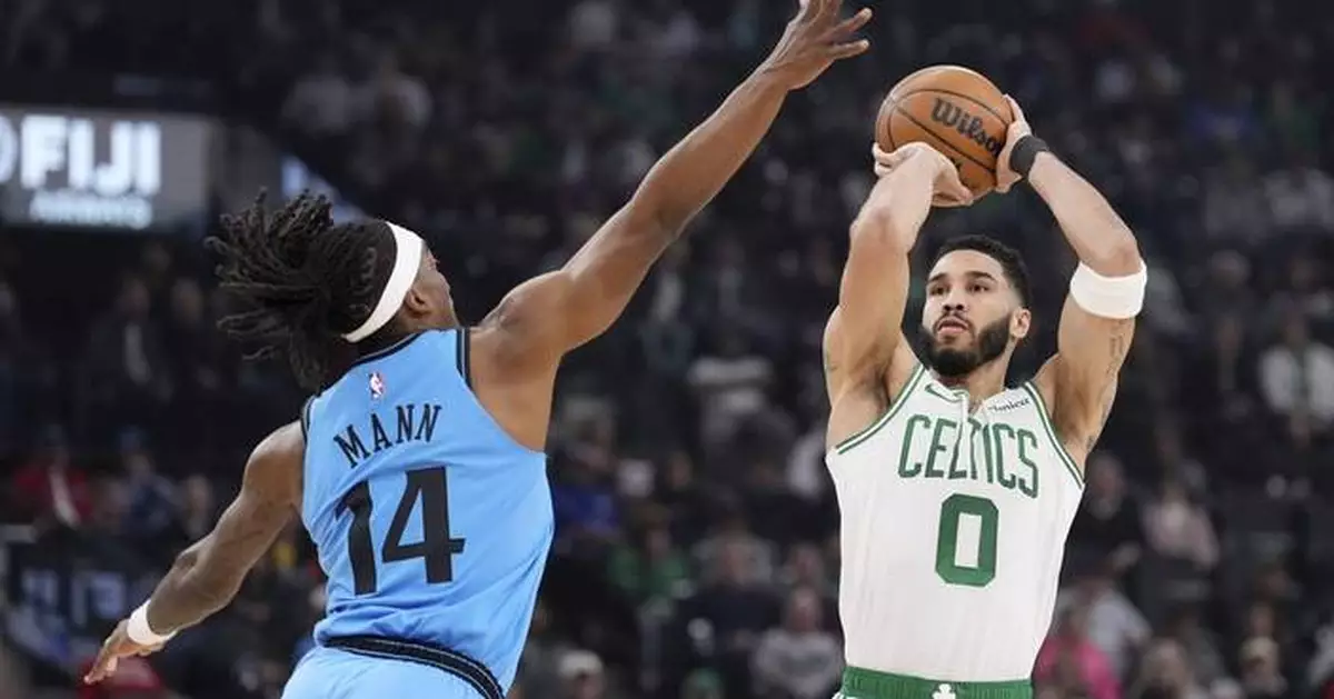 Brown and Tatum lead Celtics past Clippers 117-113 in overtime with both teams missing starters