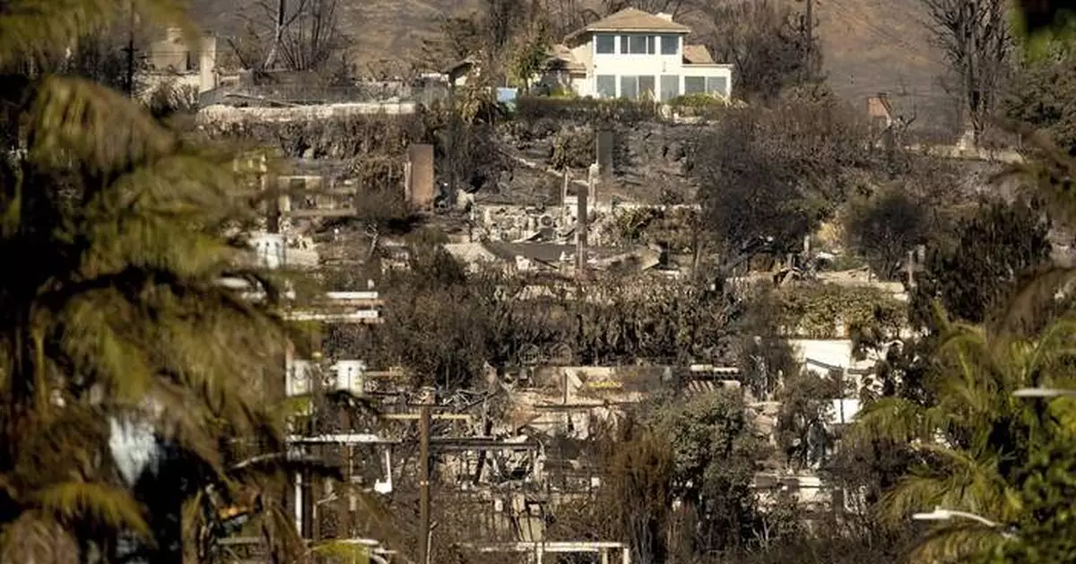 Why are lone homes left standing after the fires? It's not entirely luck