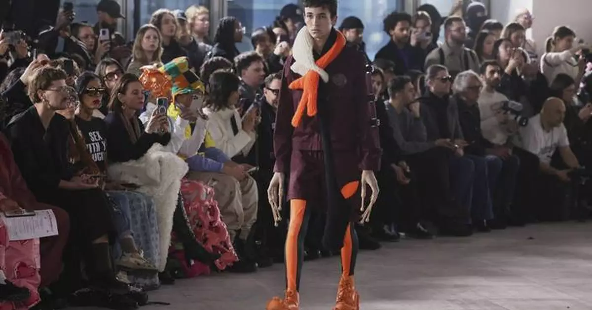 Van Beirendonck offers a theatrical ode to surreal sartorialism in Paris menswear collection