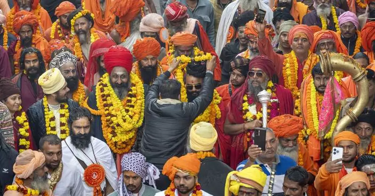 The Maha Kumbh festival in northern India is the world's largest religious gathering