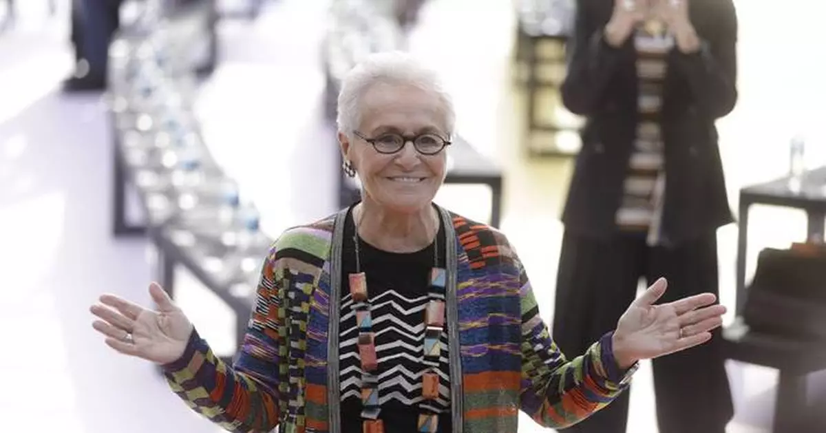 Rosita Missoni, matriarch of Italian fashion house that made zigzag knitwear iconic, dies at age 93