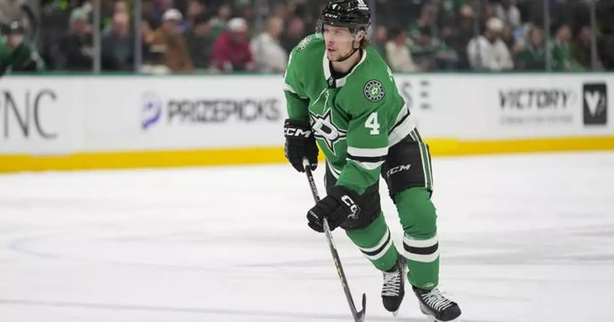 Stars' Miro Heiskanen week to week after a hit from Mark Stone. Defenseman won't play 4 Nations
