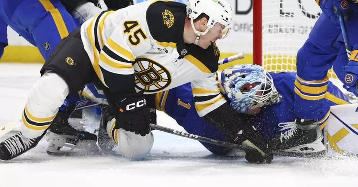 Thompson and Peterka each score hat tricks in Sabres win over the Bruins