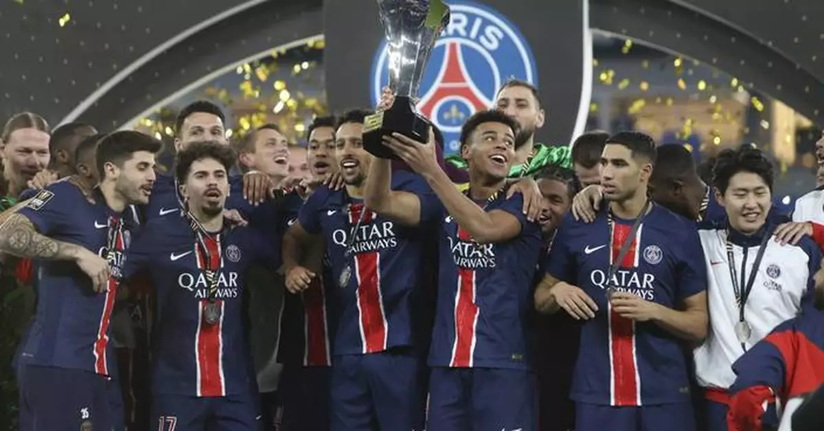 Dembélé scores last-gasp winner as PSG wins Champions Trophy, Marseille routs Le Havre in Ligue 1