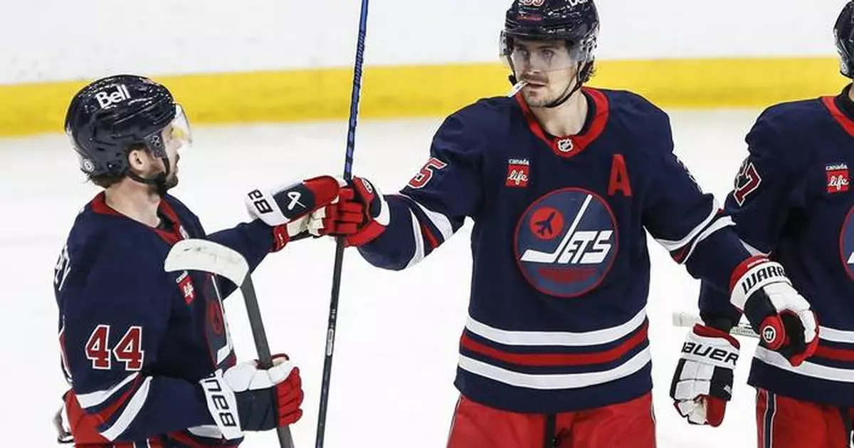 Dylan DeMelo scores last-minute goal to give Jets a 2-1 win over Kraken