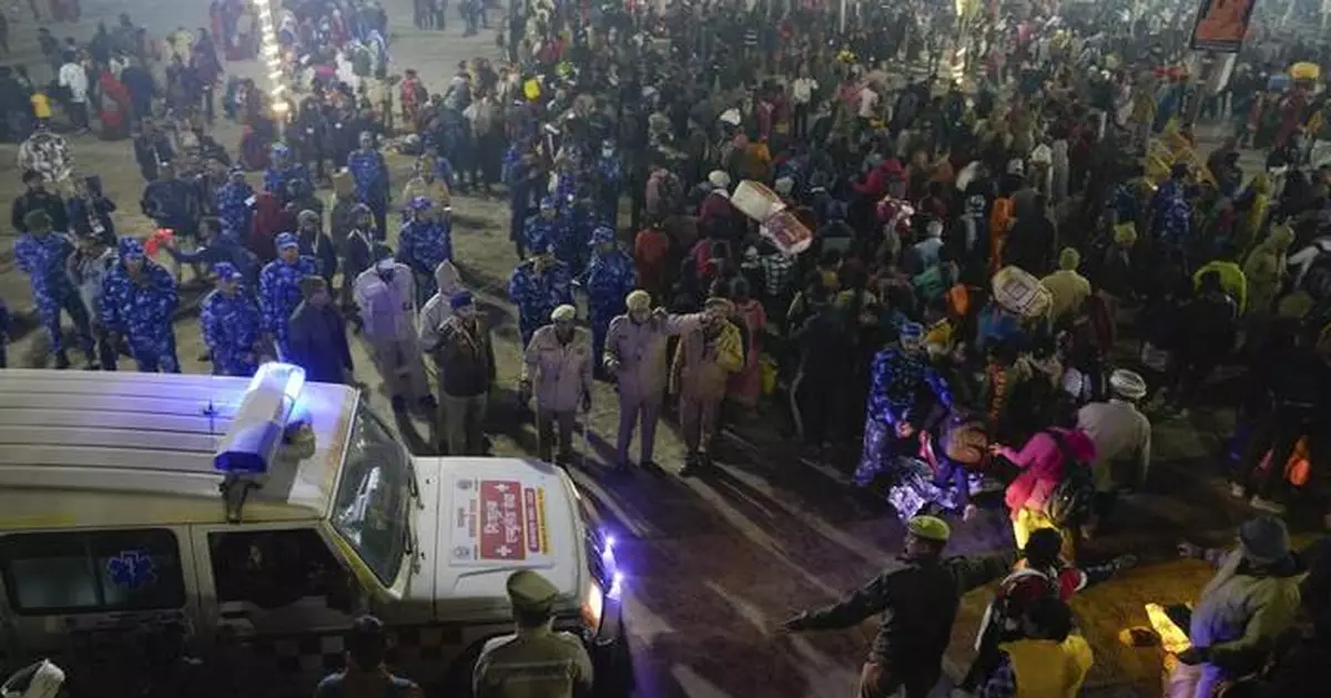 Police say at least 30 people have died in a stampede at the massive Maha Kumbh festival in India