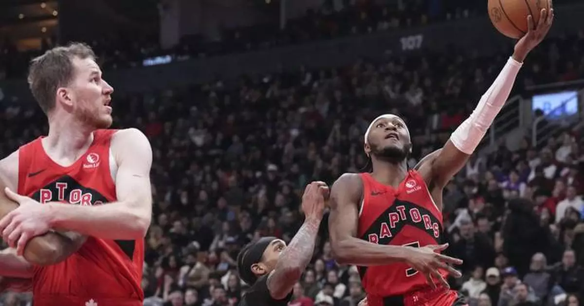 Barnes scores 33, Quickley has 21 in return as Raptors beat Nets 130-113, snap 11-game slide