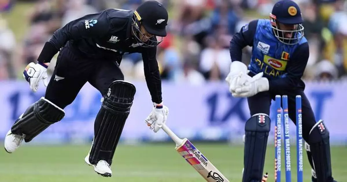 New Zealand beats Sri Lanka by 113 runs in rain-hit 2nd ODI to win series