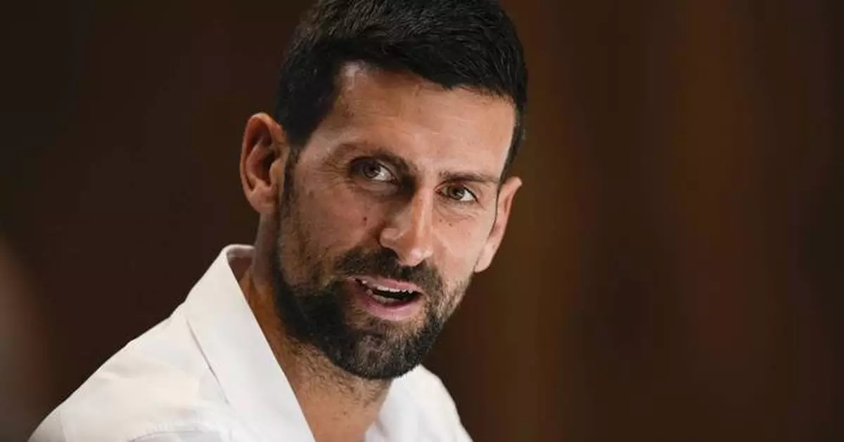 Novak Djokovic declines to address a past interview about getting sick in Australia in 2022