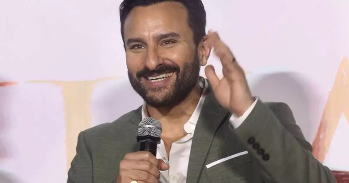 Indian police arrest a man suspected of stabbing Bollywood star Saif Ali Khan