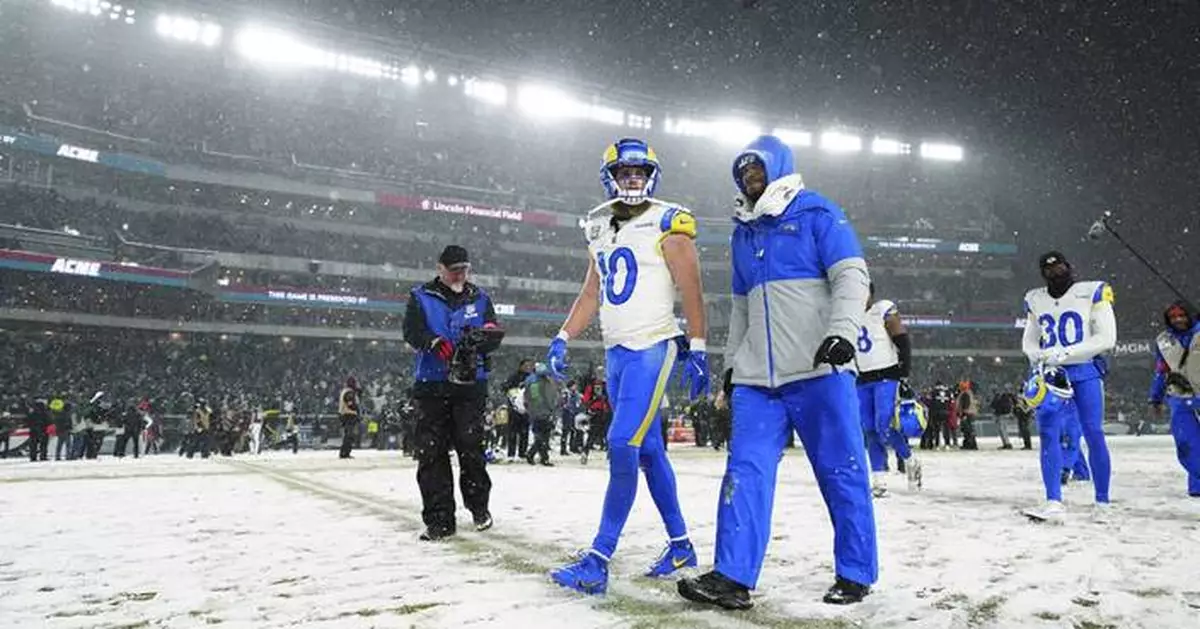 WR Cooper Kupp uncertain about his future after Rams' impressive season ends in snowy Philadelphia