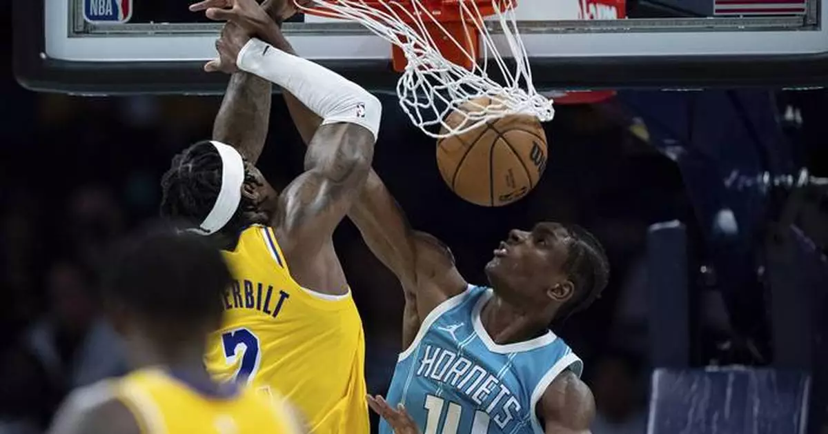 Lakers top Hornets for 4th straight win
