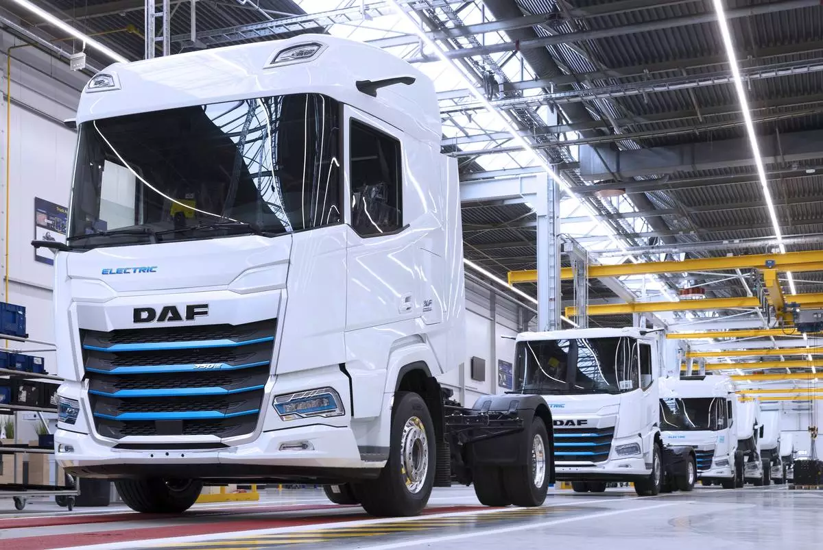 DAF Electric Truck Factory, Eindhoven, Netherlands (Photo: Business Wire)