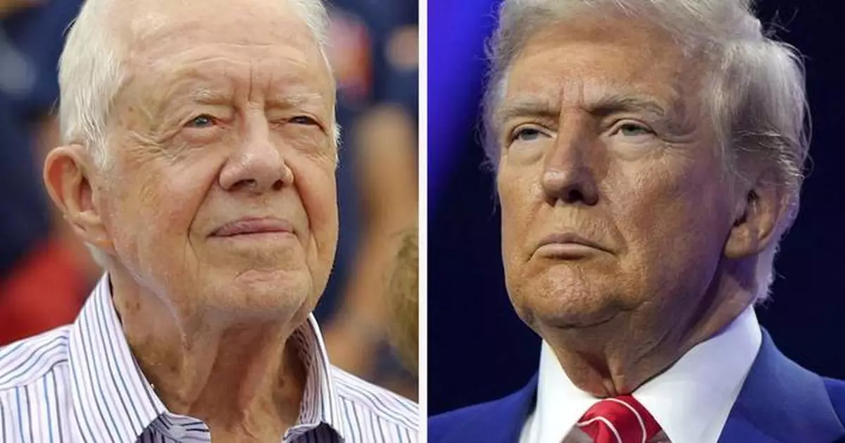 Trump's praise of Carter in death after jeering him in life deepens a contradictory relationship