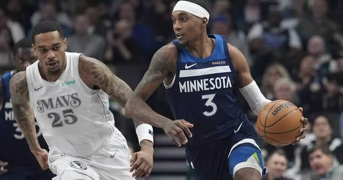 Jaden McDaniels goes for career-high 27 points as Wolves outlast Mavs 115-114