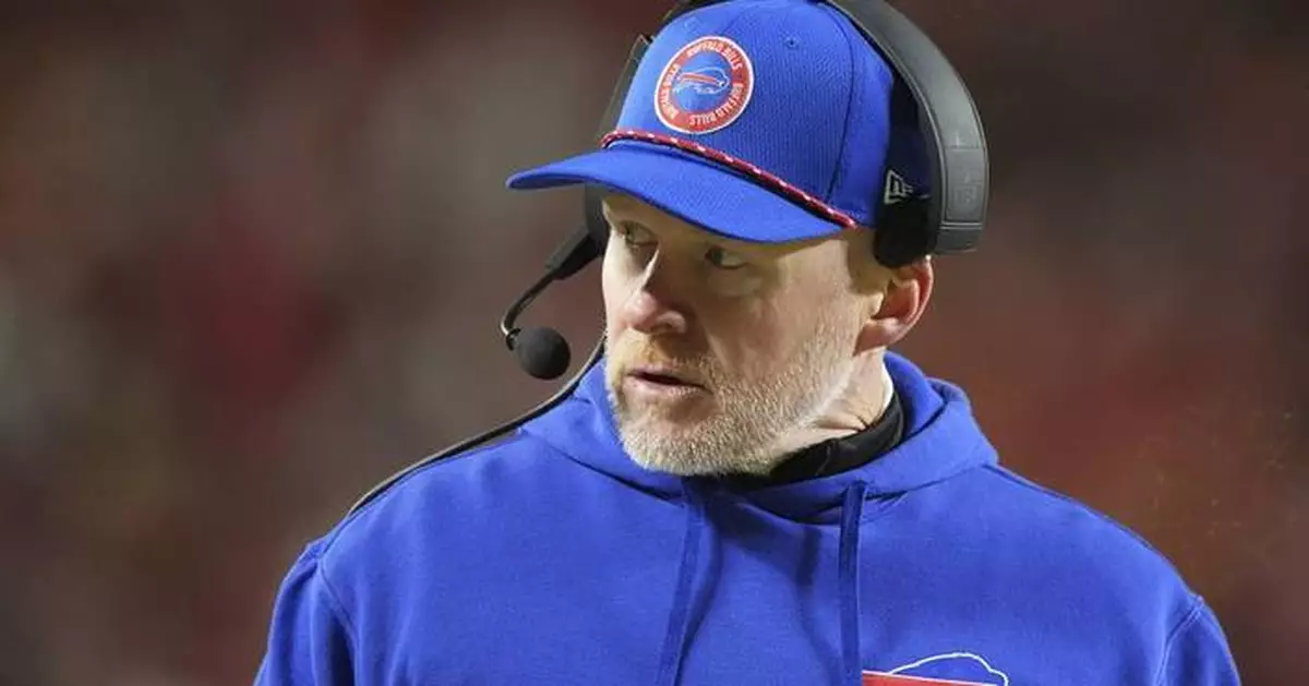Bills coach McDermott upbeat about future despite falling short yet again of Super Bowl berth