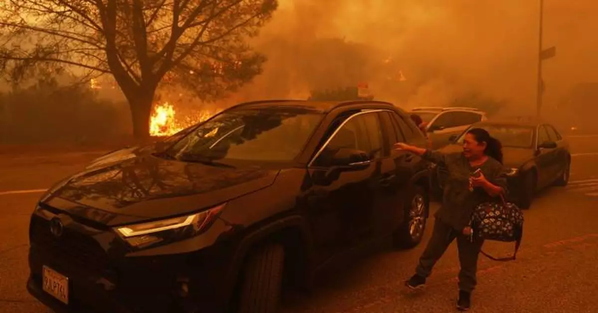 Harrowing escapes from Los Angeles wildfires were made by foot, by car or by the grace of strangers