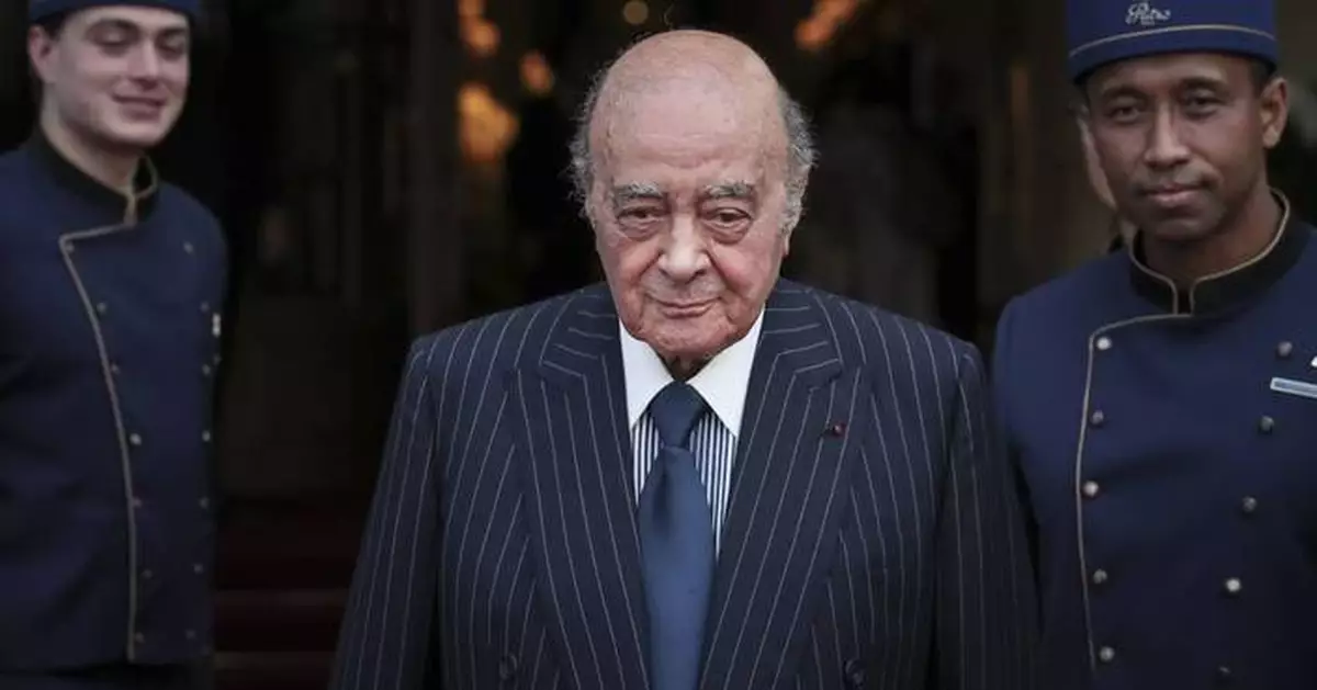 UK police face probe into handling of sex crimes allegations against Harrods owner Al Fayed