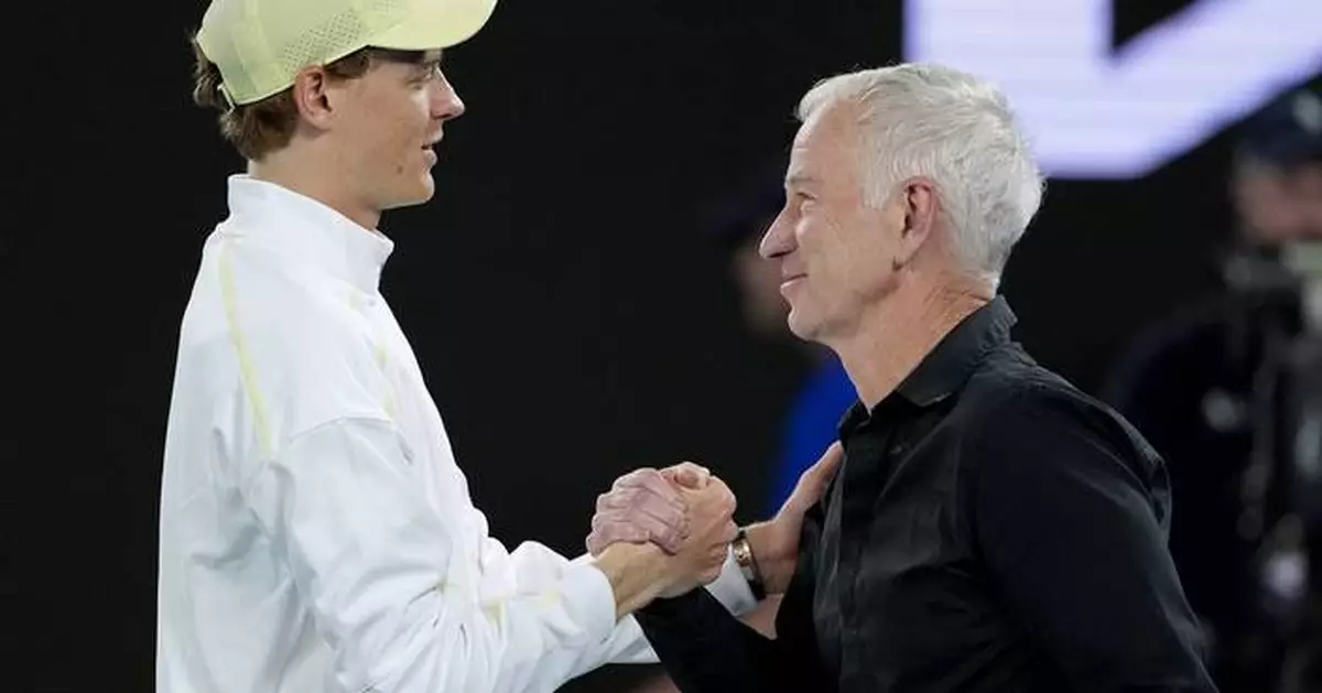 Australian Open: Jannik Sinner's consecutive-set streak ends but he wins his second-round match
