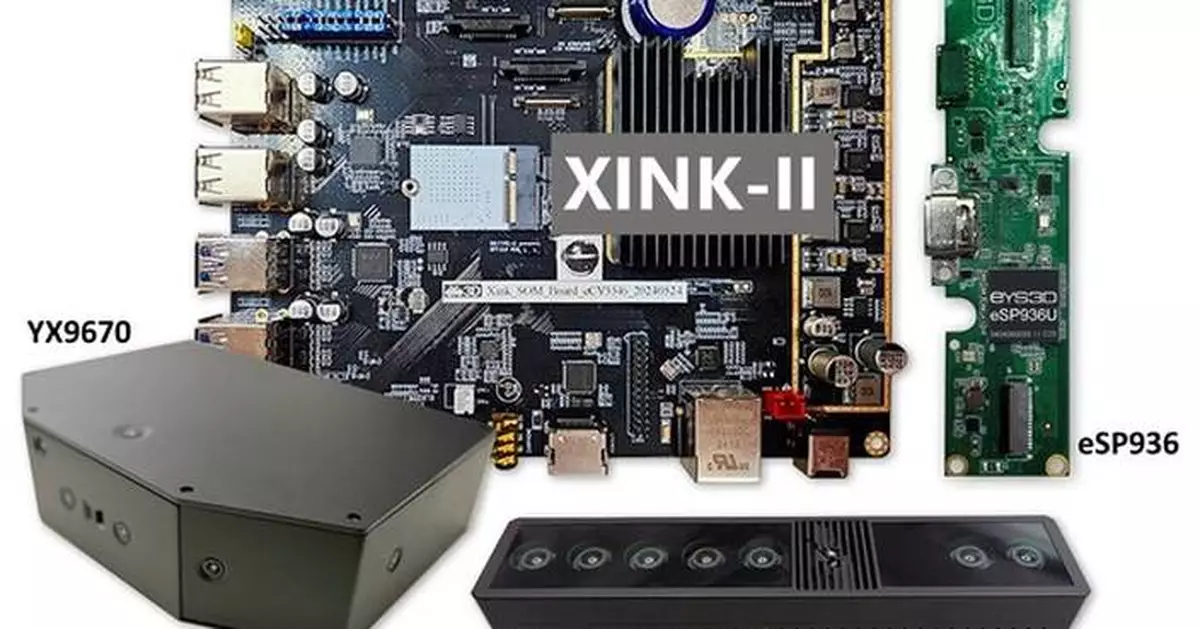 eYs3D Microelectronics Unveils Multi-Sensor Controller IC eSP936, YX9170 Spatial Perception Solution, and YX9670 Navigation Solution for Unmanned Vehicles