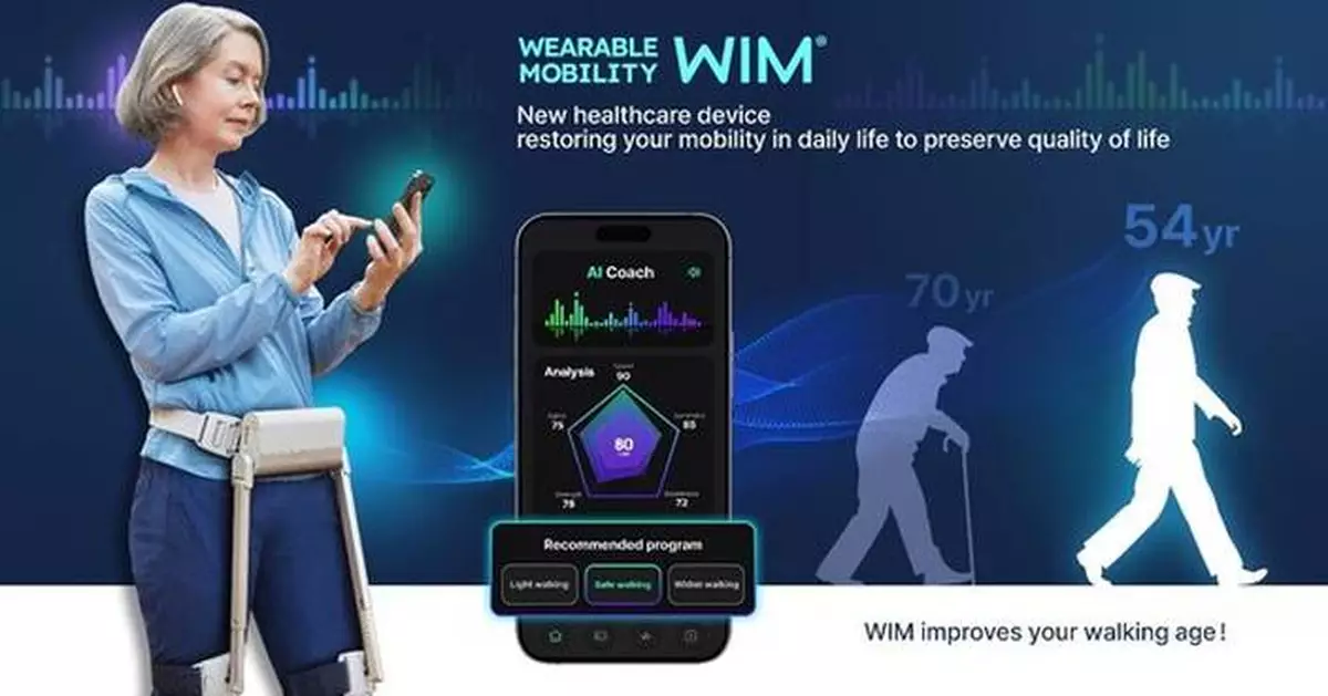 Wearable Robotics Leading Company WIRobotics to Introduce Ultra-Lightweight Walking Assistance Wearable Robot WIM to the U.S. Market