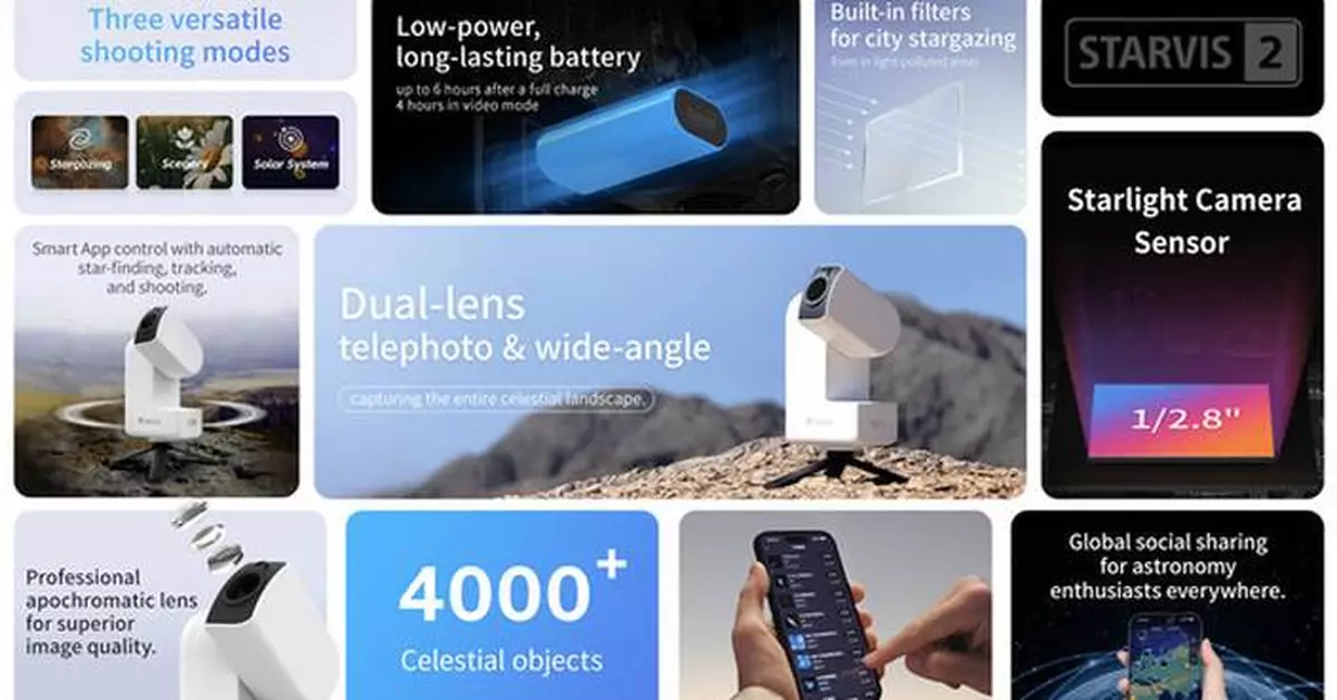 ZWO Unveils Seestar S30: The Next Frontier in Accessible Astrophotography at CES 2025