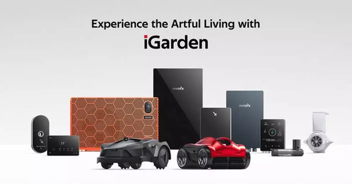 iGarden Debuts TurboX Series Robotic Pool Cleaner and Robotic Lawn Mower