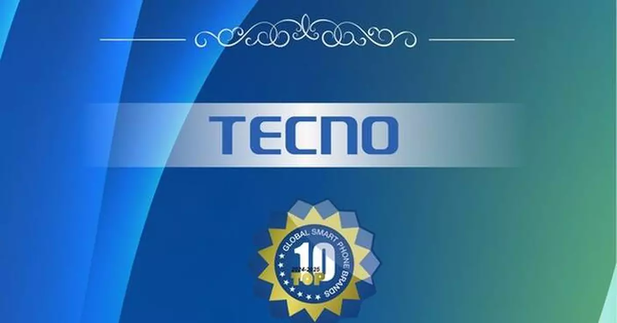 TECNO Named Among 2024-2025 Global Top 10 Smartphone Brands and Wins Dual Product Innovation Awards at CES 2025