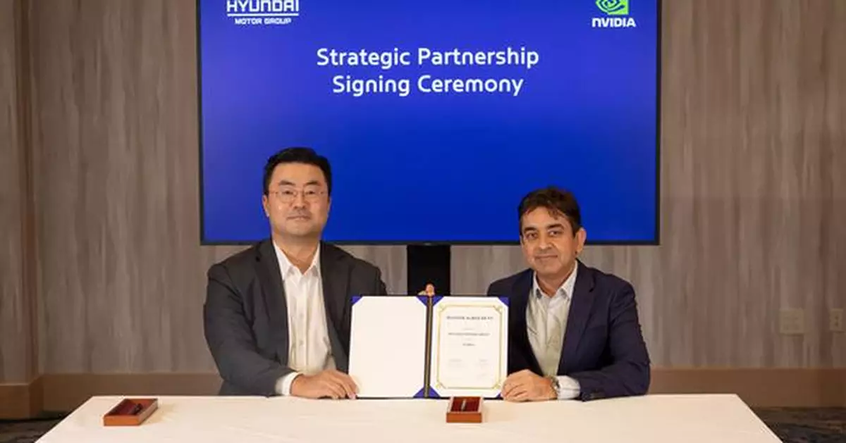 Hyundai Motor Group Partners with NVIDIA to Accelerate Development of AI Solutions for Future Mobility