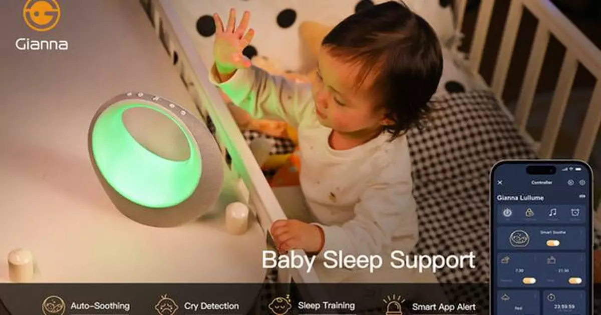 Gianna Lullume Baby Soother Device Officially Launches on Kickstarter