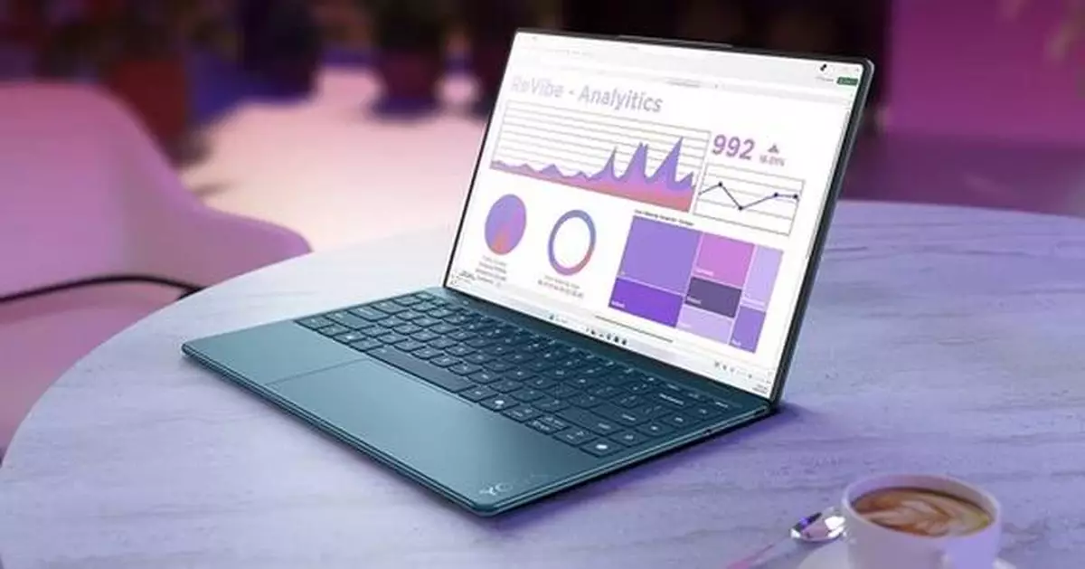 Lenovo Launches World's First Camera-under-display Laptop with TCL CSOT's 4K PureSight Pro OLED Display