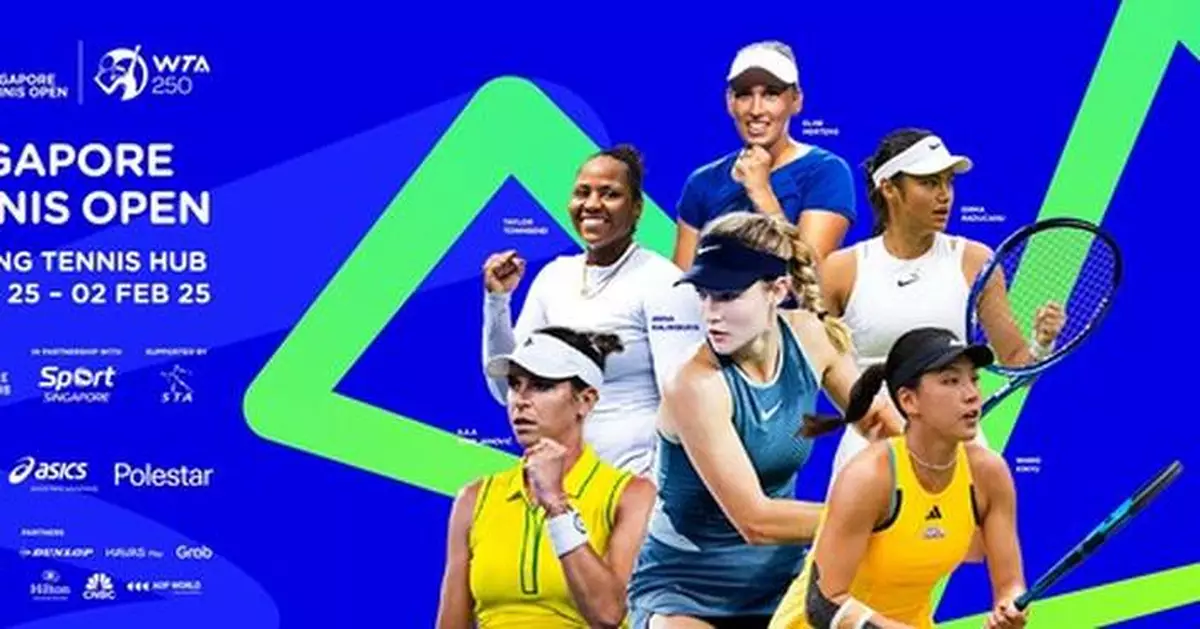 Star-Studded Sponsor Line-up Takes Centre Court at the Singapore Tennis Open 2025