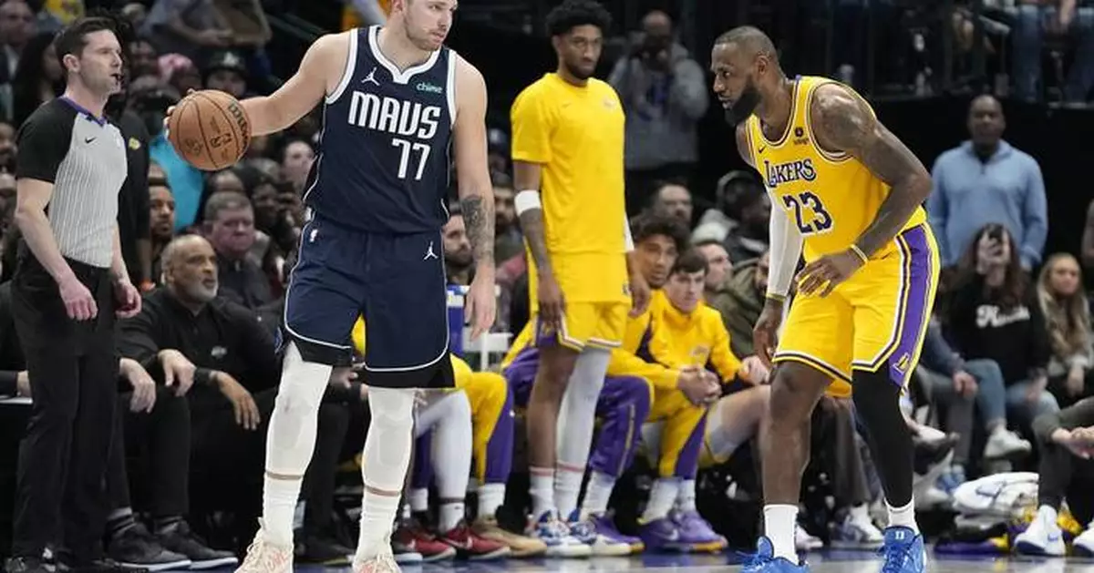 Luka Doncic is excited to join the Lakers after the shock of his stunning trade away from Dallas