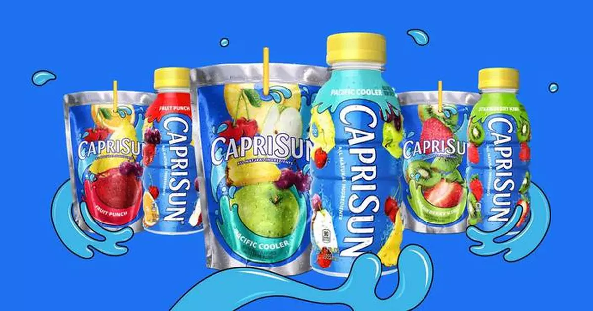 Capri Sun Launches First Single-Serve Bottle in Over Two Decades to Complement its Iconic Pouch