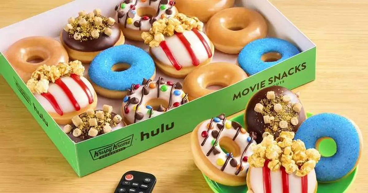 KRISPY KREME® and Hulu Team Up for Lineup of New Movie Snacks Doughnuts