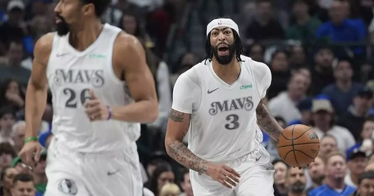 Anthony Davis leaves his Dallas debut with an injury after seismic Luka Doncic trade