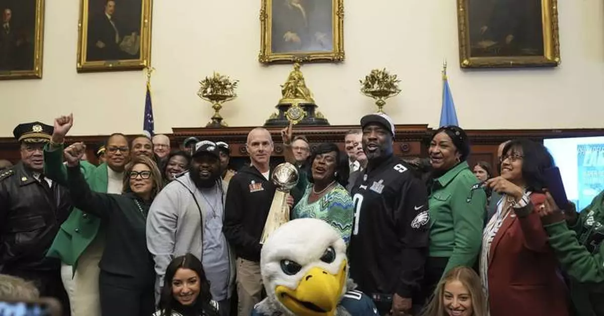 Philadelphia plans for a huge crowd to cheer on the Eagles at Super Bowl parade on Friday
