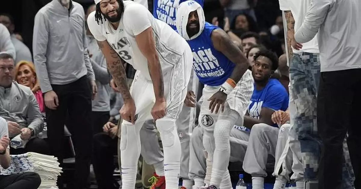 Anthony Davis is out at least through All-Star break after injuring groin in Mavs debut