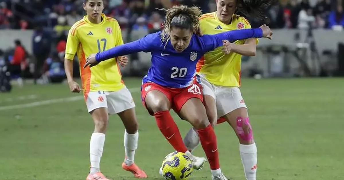 Catarina Macario, Ally Sentnor score, USWNT beats Colombia 2-0 in SheBelieves Cup