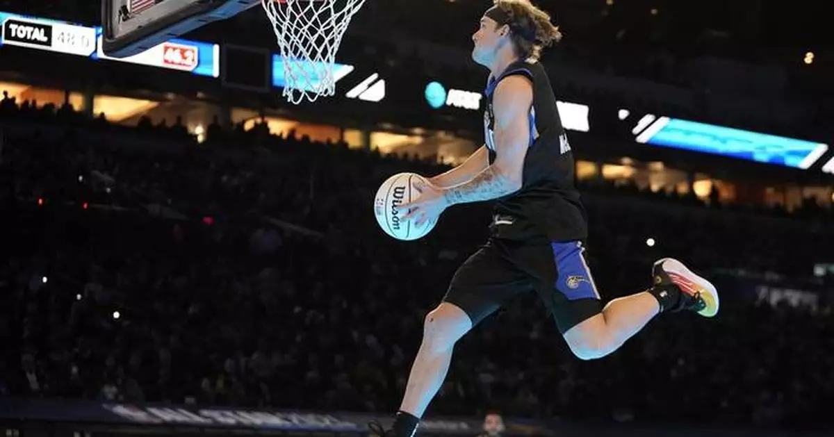 Mac McClung pulls off the first NBA dunk contest three-peat