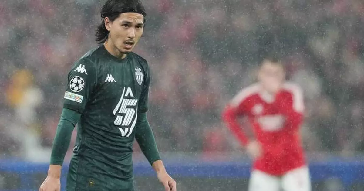 Monaco's Takumi Minamino becomes top Japanese scorer in Champions League
