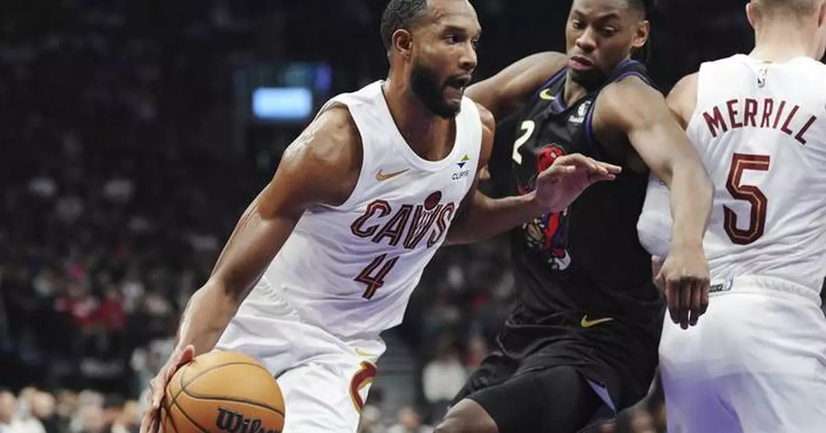 East-leading Cavaliers rout Raptors 131-108 for 8th win in 9 games