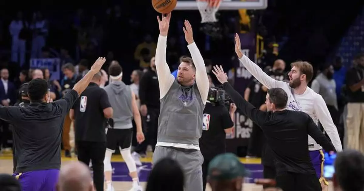 Luka Doncic's Mavericks reunion was 'so weird.' He still gets a triple-double and a W for the Lakers