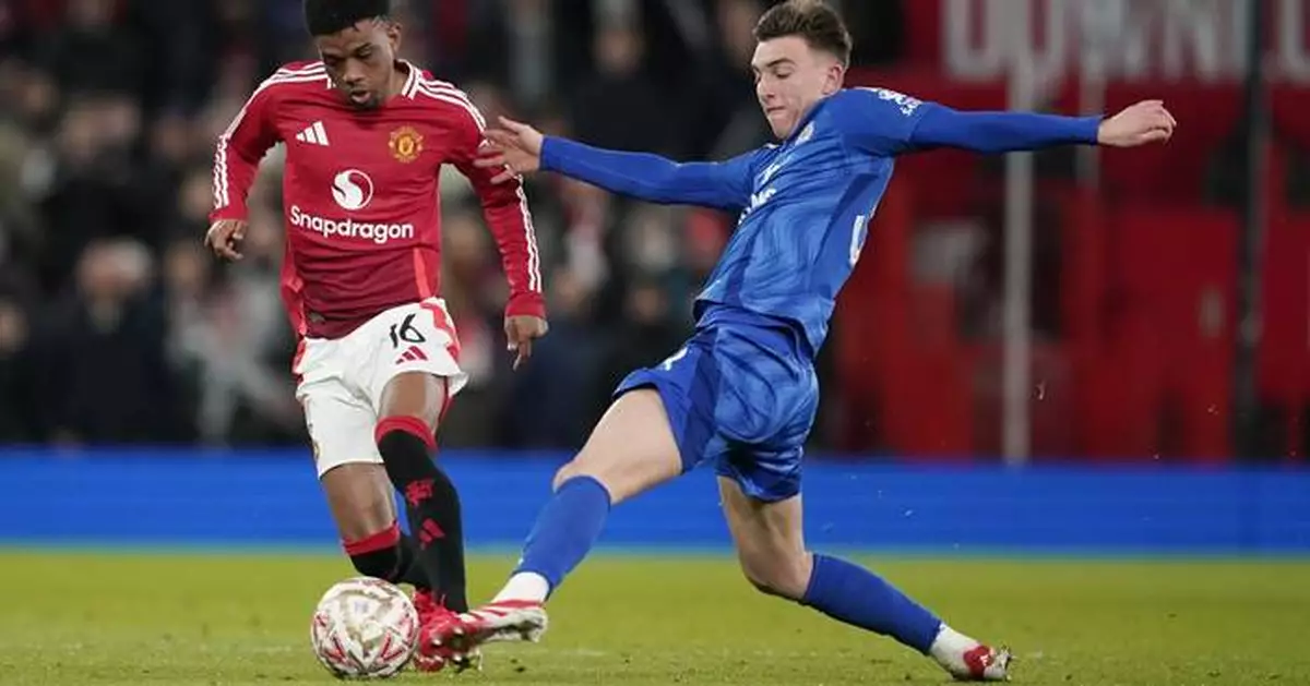 Man United forward Amad Diallo says he will be 'out for some time' with ankle injury